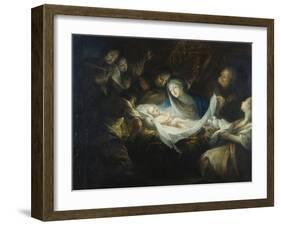 The Adoration of the Shepherds-Valerio Castello-Framed Giclee Print