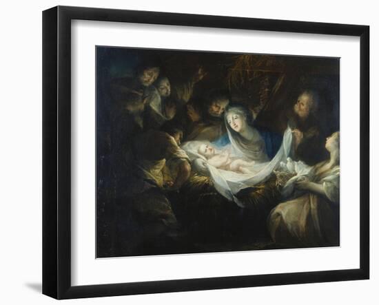 The Adoration of the Shepherds-Valerio Castello-Framed Giclee Print