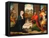 The Adoration of the Shepherds-Juan Correa de Vivar-Framed Stretched Canvas