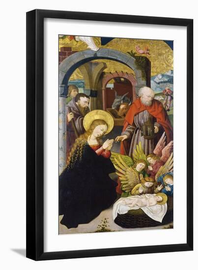 The Adoration of the Shepherds-null-Framed Giclee Print