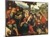 The Adoration of the Shepherds-Jacopo Palma-Mounted Giclee Print