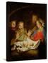 The Adoration of the Shepherds-Matthias Stomer-Stretched Canvas