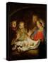The Adoration of the Shepherds-Matthias Stomer-Stretched Canvas