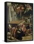 The Adoration of the Shepherds-Lambert Lombard-Framed Stretched Canvas