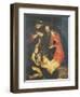 The Adoration of the Shepherds-Luca Cambiaso-Framed Giclee Print
