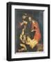 The Adoration of the Shepherds-Luca Cambiaso-Framed Giclee Print