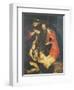 The Adoration of the Shepherds-Luca Cambiaso-Framed Giclee Print