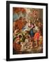 The Adoration of the Shepherds-Francesco de Mura-Framed Giclee Print