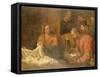 The Adoration of the Shepherds-Giovanni Andrea De Ferrari-Framed Stretched Canvas