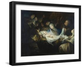 The Adoration of the Shepherds-Valerio Castello-Framed Giclee Print