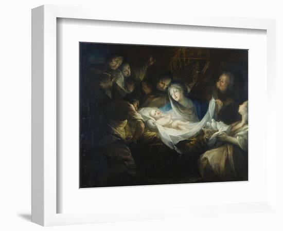 The Adoration of the Shepherds-Valerio Castello-Framed Giclee Print