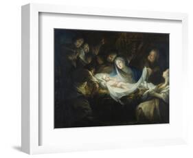 The Adoration of the Shepherds-Valerio Castello-Framed Giclee Print