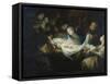 The Adoration of the Shepherds-Valerio Castello-Framed Stretched Canvas