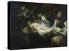 The Adoration of the Shepherds-Valerio Castello-Stretched Canvas