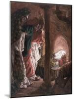 The Adoration of the Wise Men, Illustration for 'The Life of Christ', C.1886-94-James Tissot-Mounted Giclee Print