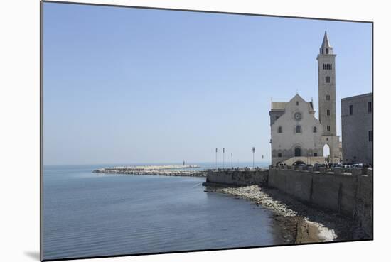 The Adriatic Sea, Harbour Wall and Cathedral of St. Nicholas the Pilgrim (San Nicola Pellegrino)-Stuart Forster-Mounted Photographic Print