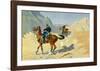 The Advance Guard-Frederic Sackrider Remington-Framed Art Print
