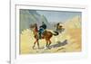 The Advance Guard-Frederic Sackrider Remington-Framed Art Print