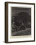 The Advance in the Soudan, an Alarm at Gulbab Post-Frank Dadd-Framed Giclee Print