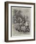 The Advance in the Soudan, an Incident of the Battle of Abu Hamed-John Charlton-Framed Giclee Print