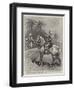 The Advance in the Soudan, an Incident of the Battle of Abu Hamed-John Charlton-Framed Giclee Print