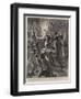 The Advance in the Soudan, Camp Life in Merawi, Dancing the Dilluka on Dongola Day-Sydney Prior Hall-Framed Giclee Print