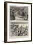 The Advance in the Soudan, Officers on the Way to the Front-Henri Lanos-Framed Giclee Print