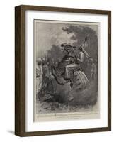 The Advance in the Soudan-John Charlton-Framed Giclee Print
