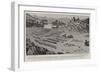 The Advance of Dongola, the First Brigade Bivouacked at Barji-null-Framed Giclee Print