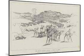 The Advance Towards Dongola, a Convoy of Camels-Henry Charles Seppings Wright-Mounted Giclee Print