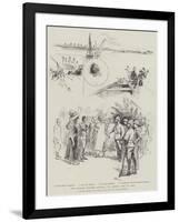 The Advance Towards Dongola, an Artists' Trip to Abri-Henry Charles Seppings Wright-Framed Giclee Print