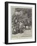 The Advance Towards Dongola, an Egyptian Mixed Battery of Artillery-Richard Caton Woodville II-Framed Giclee Print