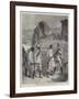 The Advance Towards Dongola, Bringing in a Prisoner-null-Framed Giclee Print