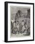 The Advance Towards Dongola, Bringing in a Prisoner-null-Framed Giclee Print