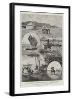 The Advance Towards Dongola, Cholera in the Camp-Henry Charles Seppings Wright-Framed Giclee Print