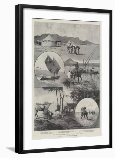 The Advance Towards Dongola, Cholera in the Camp-Henry Charles Seppings Wright-Framed Giclee Print