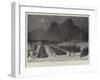The Advance Towards Dongola, Sonki by Moonlight, Inside the Zareba-William Heysham Overend-Framed Giclee Print