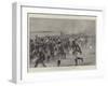 The Advance Towards Dongola, the 9th Soudanese Regiment Marching to Shellal to Embark for the Front-William Heysham Overend-Framed Giclee Print