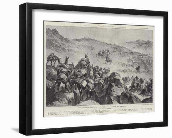 The Advance Towards Dongola, the Battle of Ferket-William Heysham Overend-Framed Giclee Print