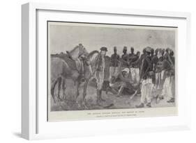 The Advance Towards Dongola, the Shadow of Death-Henry Charles Seppings Wright-Framed Giclee Print