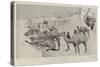 The Advance Towards Dongola, Watering the Camels-Cecil Aldin-Stretched Canvas