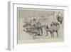 The Advance Towards Dongola, Watering the Camels-Cecil Aldin-Framed Giclee Print