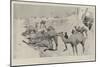 The Advance Towards Dongola, Watering the Camels-Cecil Aldin-Mounted Giclee Print