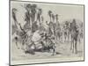 The Advance Towards Dongola-Charles Auguste Loye-Mounted Giclee Print