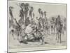 The Advance Towards Dongola-Charles Auguste Loye-Mounted Giclee Print