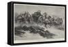 The Advance Towards Dongola-William Heysham Overend-Framed Stretched Canvas