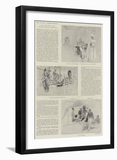 The Advance Towards Dongola-Henry Charles Seppings Wright-Framed Giclee Print