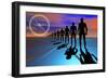 The Advancement of Robotics and Cloning-null-Framed Premium Giclee Print