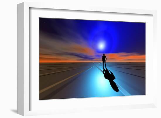 The Advancement of Robotics and Cloning-null-Framed Art Print