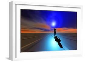 The Advancement of Robotics and Cloning-null-Framed Art Print